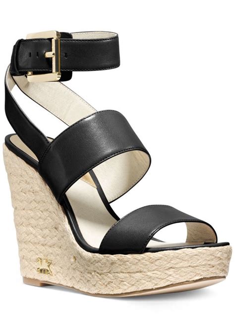 MICHAEL Michael Kors Posey Ankle Strap Platform Wedge Sandals